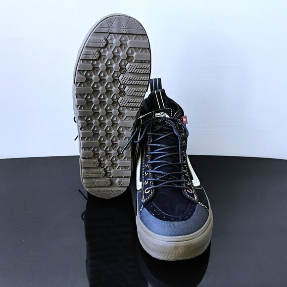 Vans Men's Sk8-Hi MTE-2 Waterproof Suede in Classic Combinations Khaki/Black - Picture 14 of 15